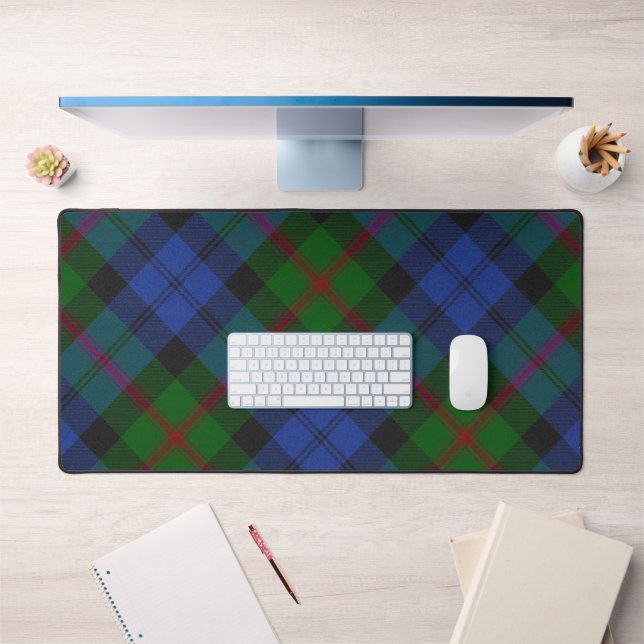 Baird Tartan Scottish Plaid Pattern Desk Mat (Office 1)