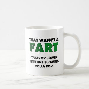Baiser de l'intestin inférieur drôle Mug