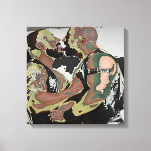 Baiser d'ours sur double toile (Flashback des ann