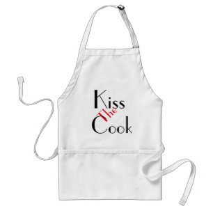 baiser le cuisinier drôle conception tablier