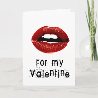 "Baisers carte de voeux dans courrier"