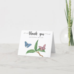 Baisers de papillon Merci