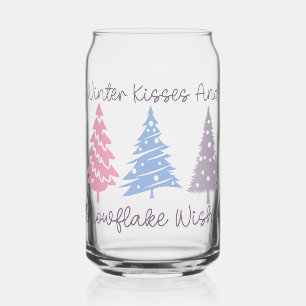 Baisers d'hiver et wis de flocon