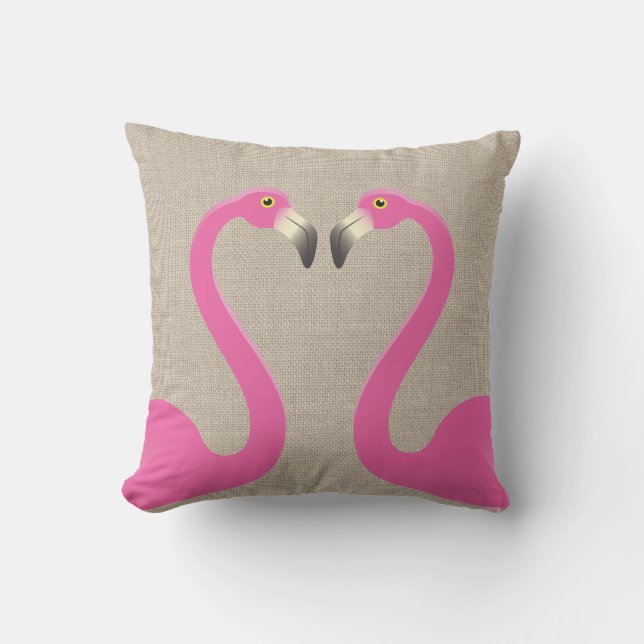 Baisers du coussin extérieur de toile de toile de (Recto)