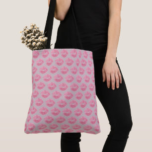 Baisers Sacs Cute Rose Kiss Sacs fourre-tout Perso