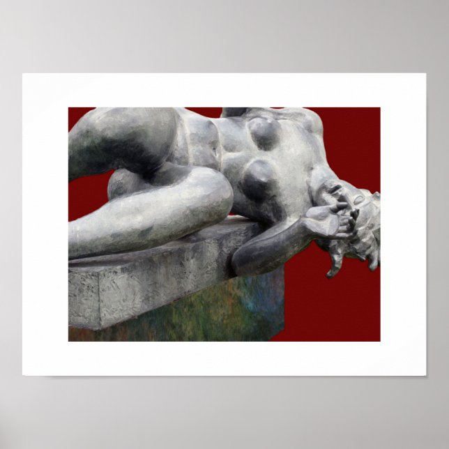 Baisse de la méduse ~ Imprimer / Poster (Devant)