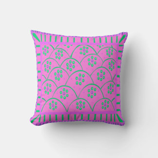 Baja Blooms 6 Throw Pillow