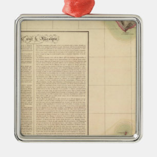 Baja California 63 Metal Ornament