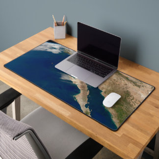 Baja California And The Pacific Coast Of Mexico. Desk Mat