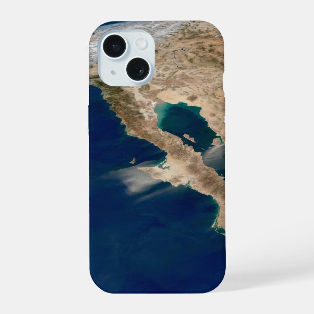 Baja California And The Pacific Coast Of Mexico. iPhone 15 Case (Back)