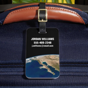 Baja California And The Pacific Coast Of Mexico. Luggage Tag