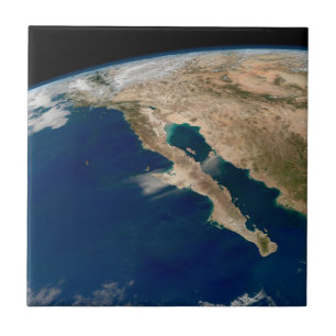 Baja California And The Pacific Coast Of Mexico. Tile