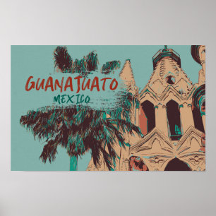 Baja California Cabo San Lucas, Mexico Postcard Poster