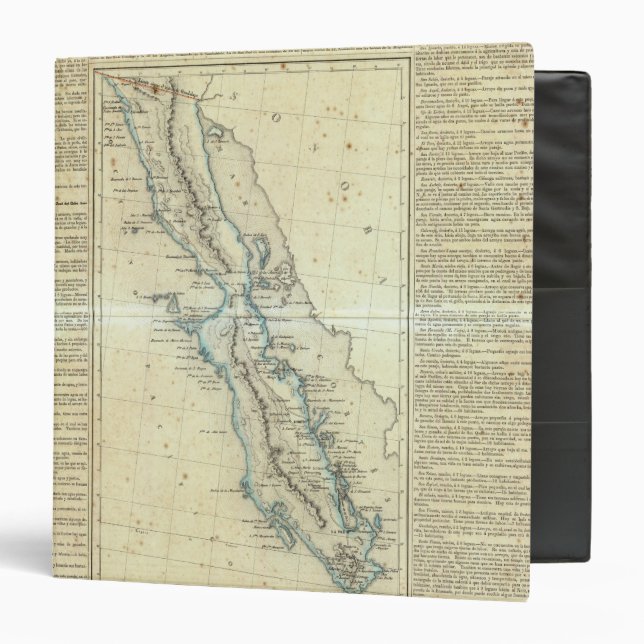 Baja California, Mexico Binder (Front/Inside)