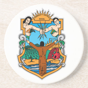 Baja California, Mexico flag Coaster