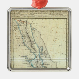 Baja California, Mexico Metal Ornament