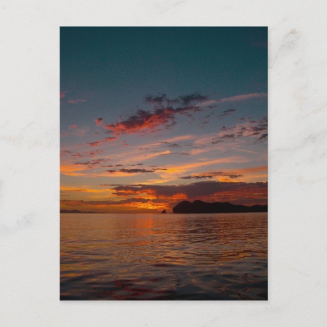 Baja Sunrise 03 Postcard (Front)