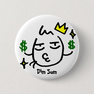 bajai, Dim Sum 2 Inch Round Button