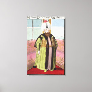 Bajazet (Bayezid) II (c.1447-1512) called 'Adli', Canvas Print