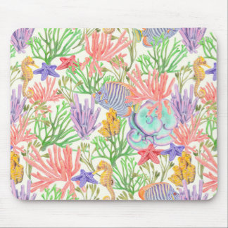 Bajo el mar mouse pad