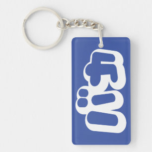 BAKA バカ ~ Fool in Japanese Katakana Script Keychain