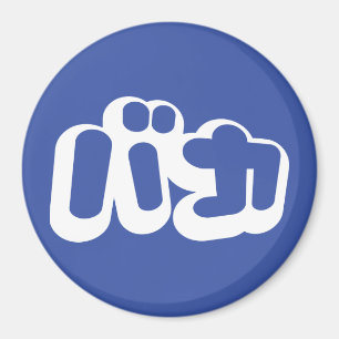 BAKA バカ ~ Fool in Japanese Katakana Script Magnet