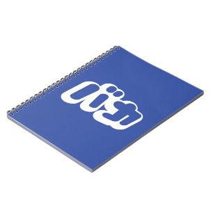 BAKA バカ ~ Fool in Japanese Katakana Script Notebook