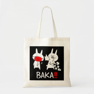 Baka! Idiot! Funny Japanese Anime Shirt For Men Wo Tote Bag