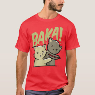 Baka Rabbit Anime Merch Japan Style Slap Japanese T-Shirt
