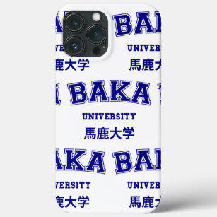 BAKA UNIVERSITY iPhone 13 PRO MAX CASE