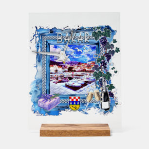 Bakar Acrylic Sign