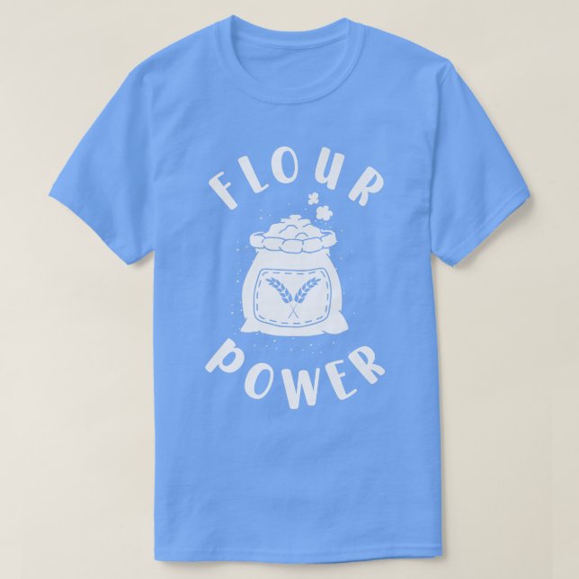 Bake Baking Flour  T-Shirt (Design Front)