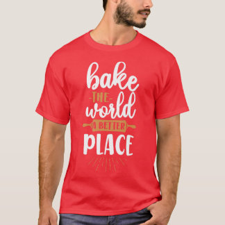 Bake Baking Rolling Pin T-Shirt
