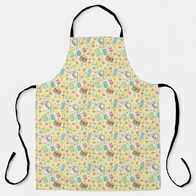 Bake Cake All-Over Print Apron (Front)
