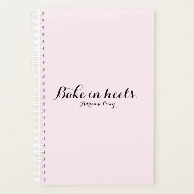 Bake In Heures Planner Petit (Devant)