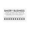 bake. loyalty punch card