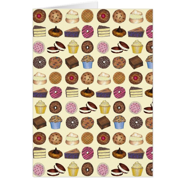 Bake Sale Cupcake Brownie Pie Cake Baked Goods (Front)