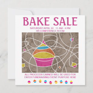 bake sale flyers