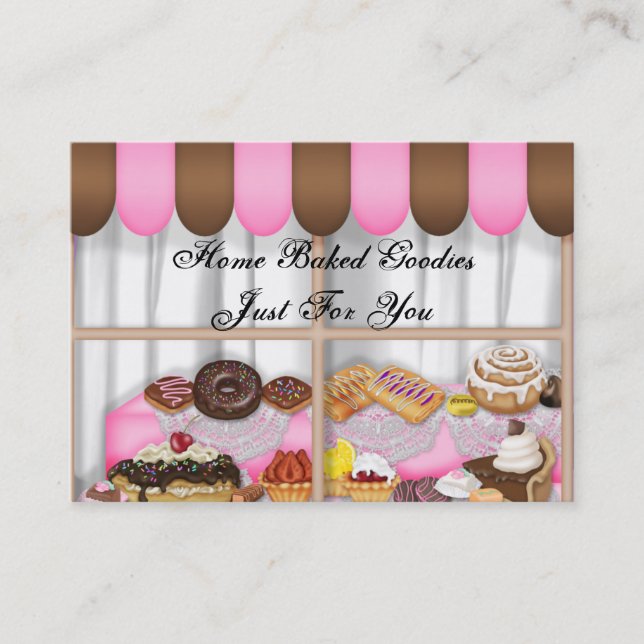 Bake Shop  Business Card (Front)