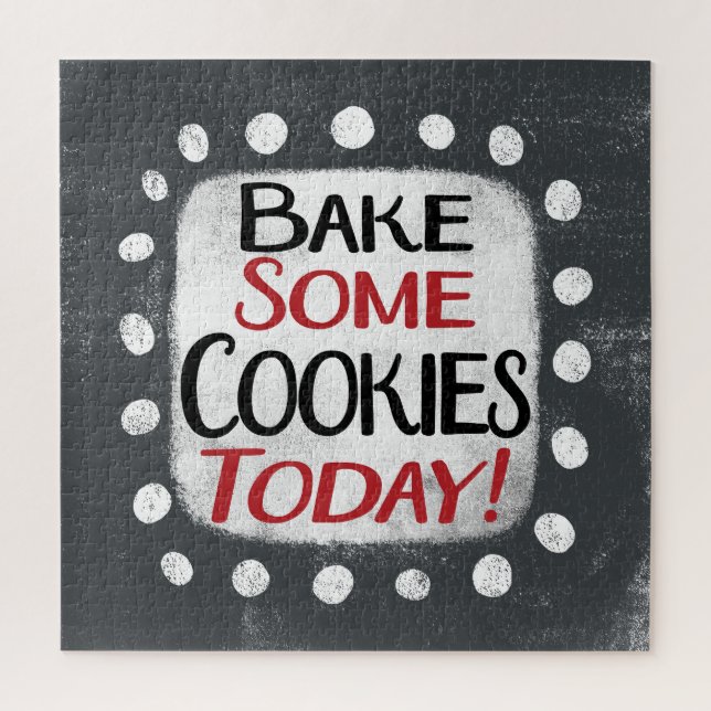 Bake Some Cookies Today Jigsaw Puzzle (Vertical)