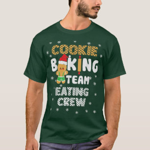 Bake Squad Christmas Cookie Baking Team Captain Ba T-Shirt