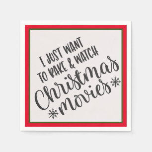 Bake & Watch Movies Napkin