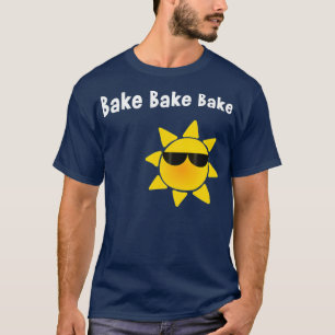 Bake Your Booty Sun Itty Bitsy Bikini Punny T-Shirt