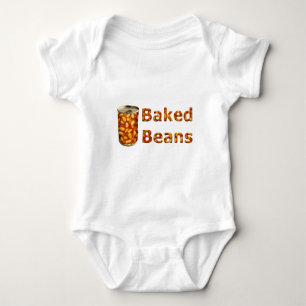 Baked Beans Can Baby Bodysuit