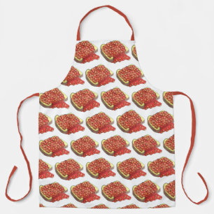 Baked Beans on Toast UK British Cuisine Food Apron