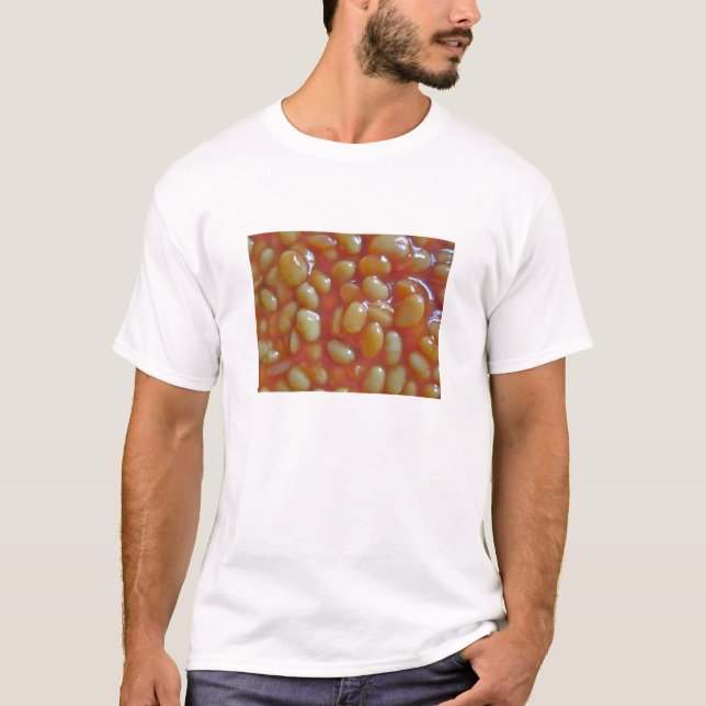 Baked Beans  Tee Shirt Adult (Front)