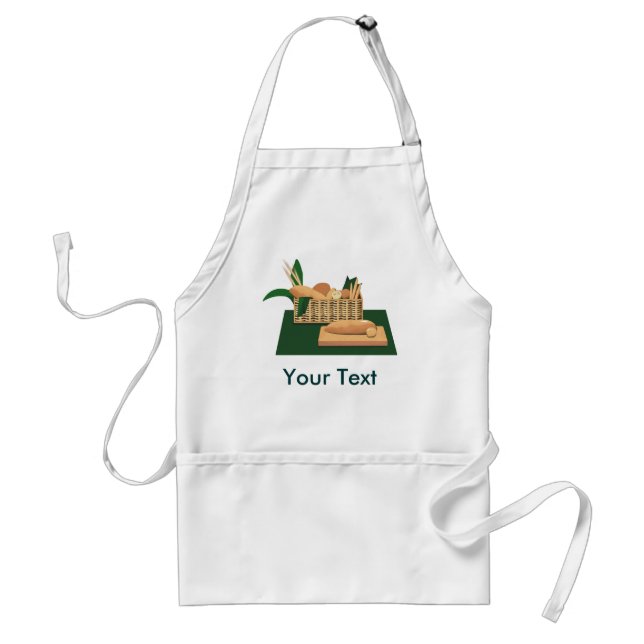 Baked Bread Basket Apron (Front)