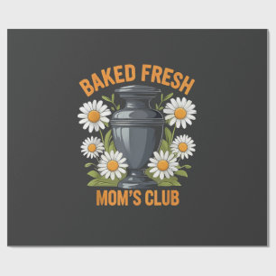 Baked Fresh Mom Club Mother'S Day Wrapping Paper