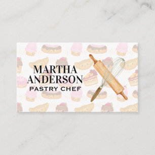Baked Goods Cooking Tools Business Card