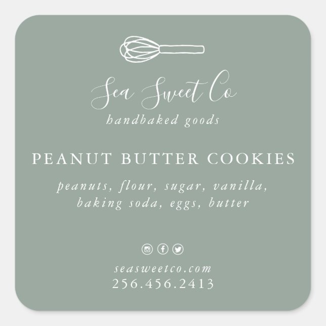 Baked Goods Sticker (Front)